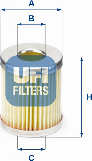 UFI 46.008.00 - Filtre à carburant cwaw.fr