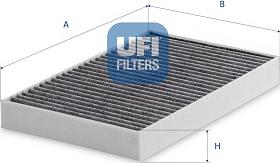 UFI 54.481.00 - Filtre, air de l'habitacle cwaw.fr