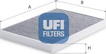 UFI 54.428.00 - Filtre, air de l'habitacle cwaw.fr