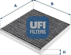 UFI 54.475.00 - Filtre, air de l'habitacle cwaw.fr