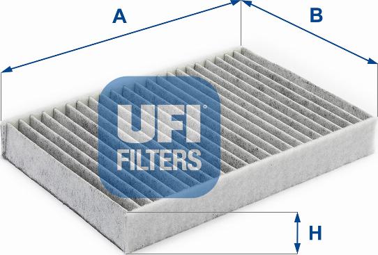 UFI 54.196.00 - Filtre, air de l'habitacle cwaw.fr