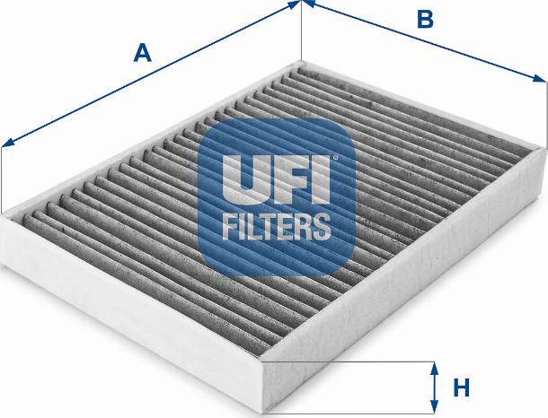 UFI 54.159.00 - Filtre, air de l'habitacle cwaw.fr