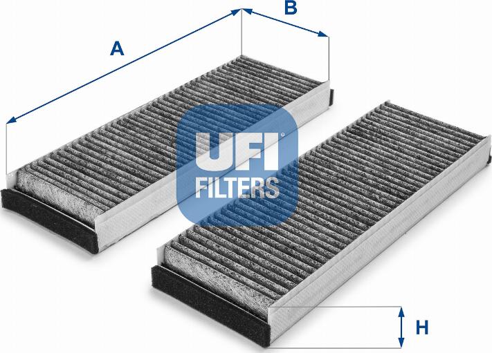 UFI 54.153.00 - Filtre, air de l'habitacle cwaw.fr