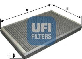 UFI 54.169.00 - Filtre, air de l'habitacle cwaw.fr