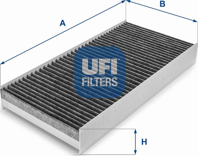 UFI 54.160.00 - Filtre, air de l'habitacle cwaw.fr