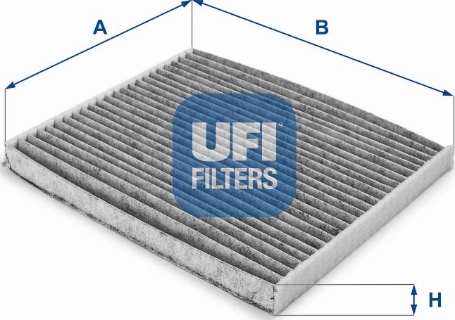 UFI 54.162.00 - Filtre, air de l'habitacle cwaw.fr