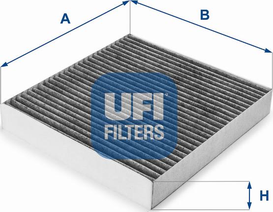 UFI 54.167.00 - Filtre, air de l'habitacle cwaw.fr