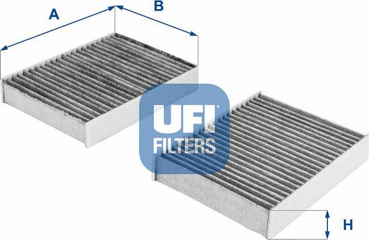 UFI 54.104.00 - Filtre, air de l'habitacle cwaw.fr