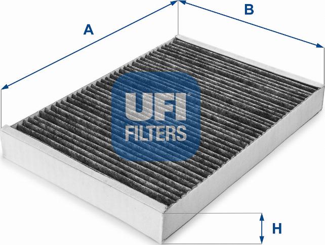 UFI 54.101.00 - Filtre, air de l'habitacle cwaw.fr