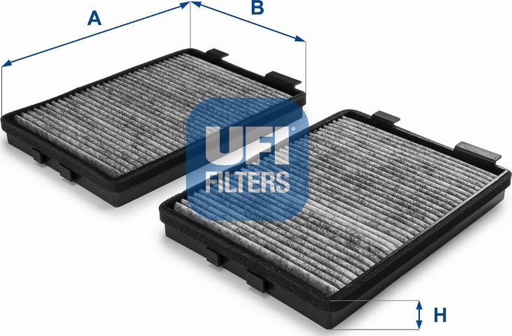 UFI 54.108.00 - Filtre, air de l'habitacle cwaw.fr