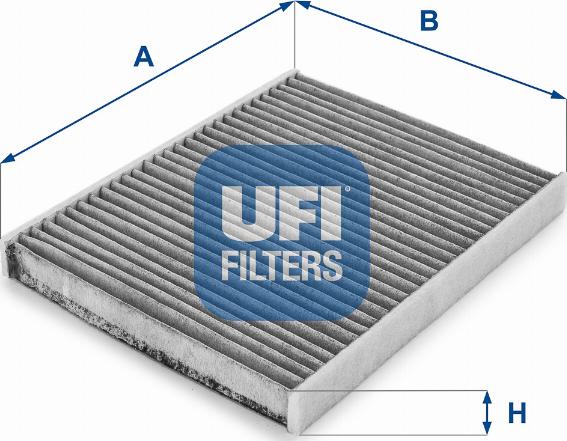 UFI 54.103.00 - Filtre, air de l'habitacle cwaw.fr