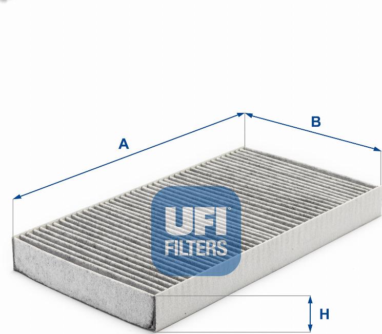 UFI 54.107.00 - Filtre, air de l'habitacle cwaw.fr