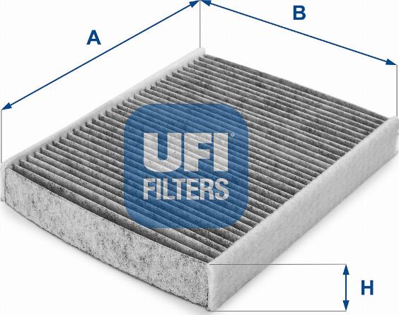 UFI 54.115.00 - Filtre, air de l'habitacle cwaw.fr