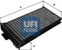 UFI 54.125.00 - Filtre, air de l'habitacle cwaw.fr