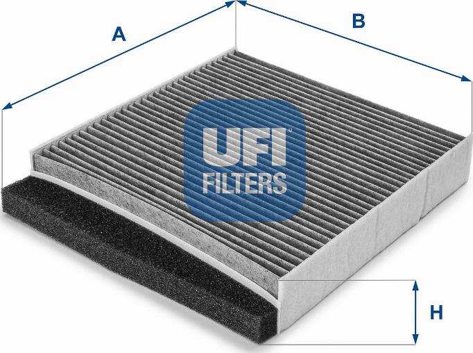 UFI 54.126.00 - Filtre, air de l'habitacle cwaw.fr