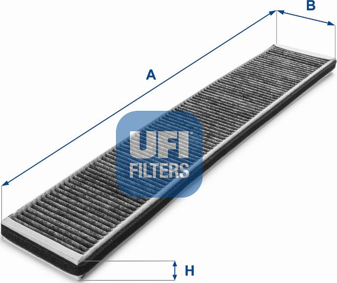 UFI 54.121.00 - Filtre, air de l'habitacle cwaw.fr