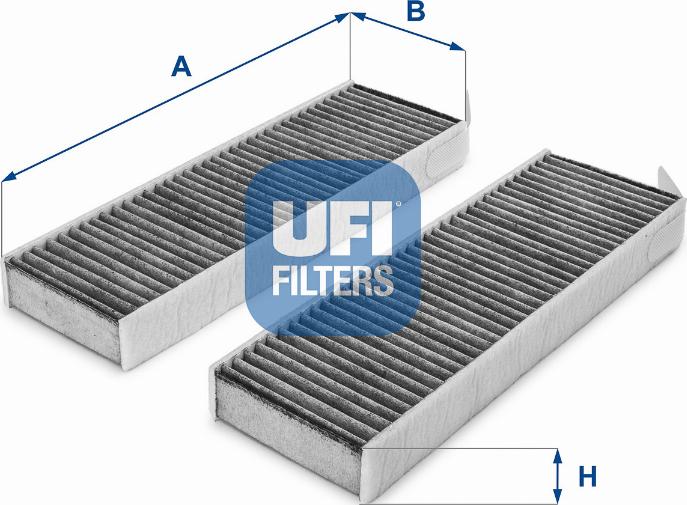 UFI 54.172.00 - Filtre, air de l'habitacle cwaw.fr