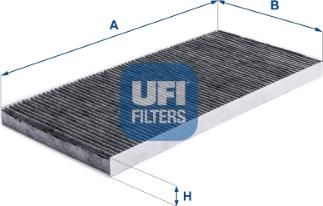 UFI 54.346.00 - Filtre, air de l'habitacle cwaw.fr