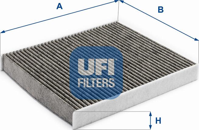 UFI 54.314.00 - Filtre, air de l'habitacle cwaw.fr