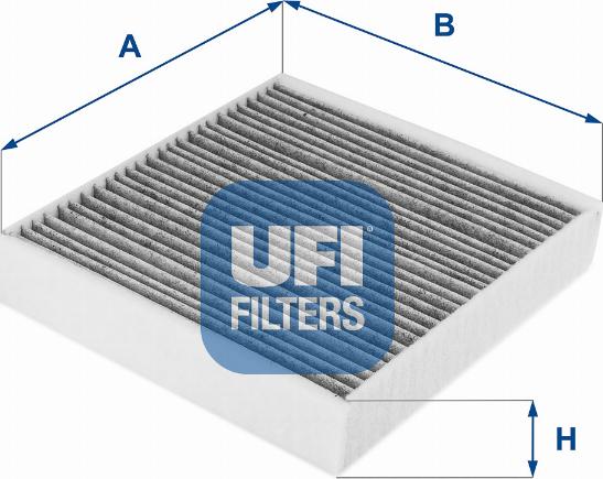 UFI 54.244.00 - Filtre, air de l'habitacle cwaw.fr