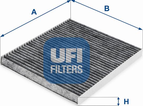 UFI 54.256.00 - Filtre, air de l'habitacle cwaw.fr