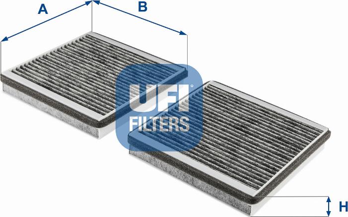 UFI 54.252.00 - Filtre, air de l'habitacle cwaw.fr