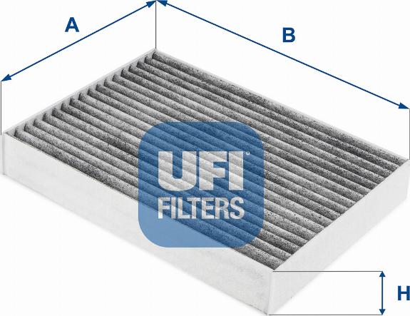 UFI 54.257.00 - Filtre, air de l'habitacle cwaw.fr