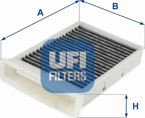 UFI 54.265.00 - Filtre, air de l'habitacle cwaw.fr