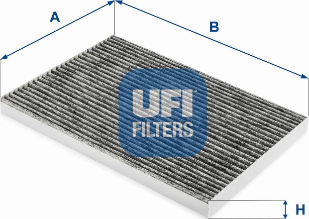 UFI 54.268.00 - Filtre, air de l'habitacle cwaw.fr