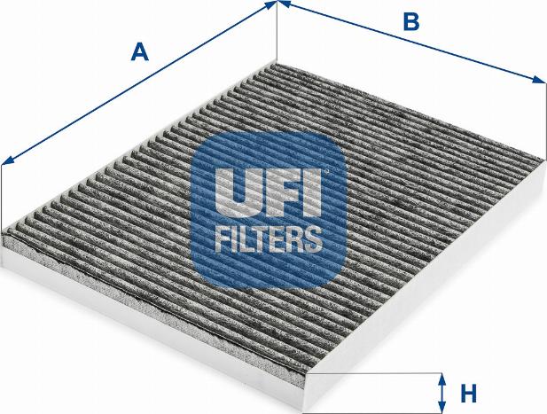 UFI 54.263.00 - Filtre, air de l'habitacle cwaw.fr