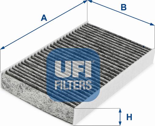 UFI 54.285.00 - Filtre, air de l'habitacle cwaw.fr