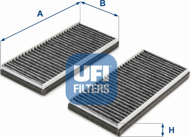 UFI 54.283.00 - Filtre, air de l'habitacle cwaw.fr