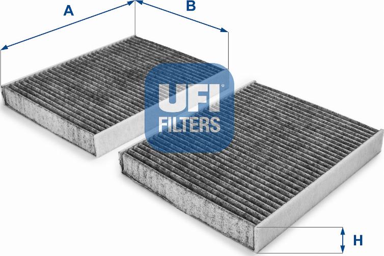 UFI 54.231.00 - Filtre, air de l'habitacle cwaw.fr