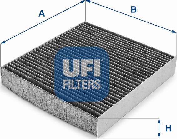 UFI 54.227.00 - Filtre, air de l'habitacle cwaw.fr