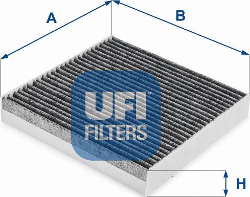 UFI 54.274.00 - Filtre, air de l'habitacle cwaw.fr