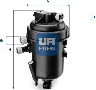 UFI 55.112.00 - Filtre à carburant cwaw.fr