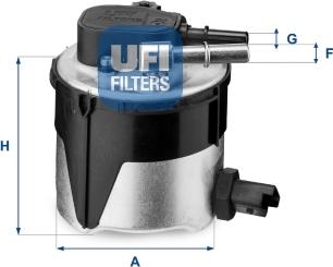 UFI 55.170.00 - Filtre à carburant cwaw.fr