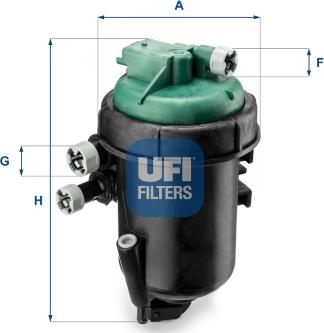 UFI 55.173.00 - Filtre à carburant cwaw.fr