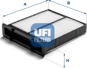 UFI 53.426.00 - Filtre, air de l'habitacle cwaw.fr