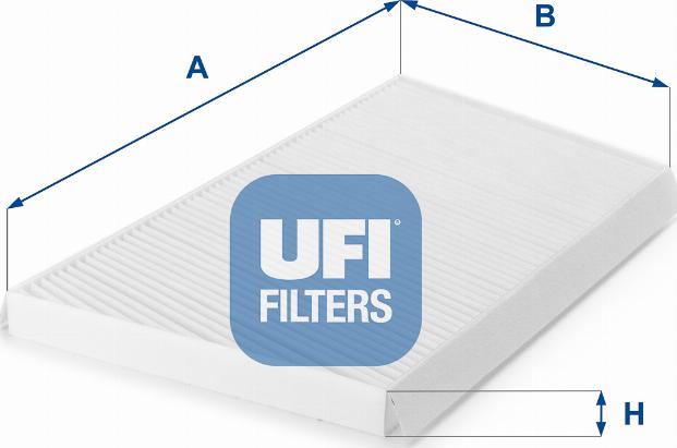 UFI 53.094.00 - Filtre, air de l'habitacle cwaw.fr