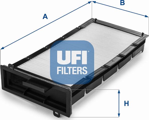 UFI 53.090.00 - Filtre, air de l'habitacle cwaw.fr