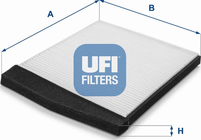 UFI 53.091.00 - Filtre, air de l'habitacle cwaw.fr