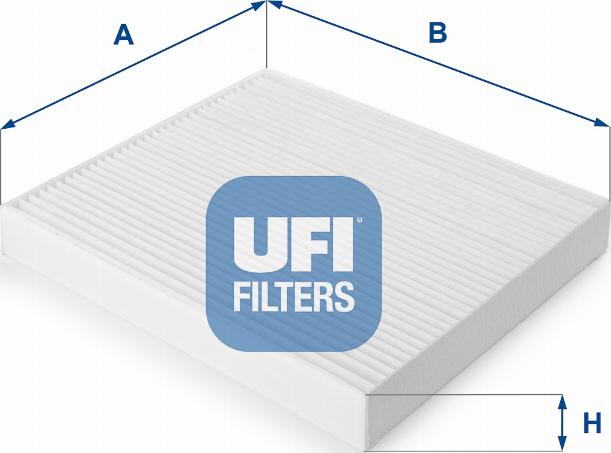 UFI 53.093.00 - Filtre, air de l'habitacle cwaw.fr