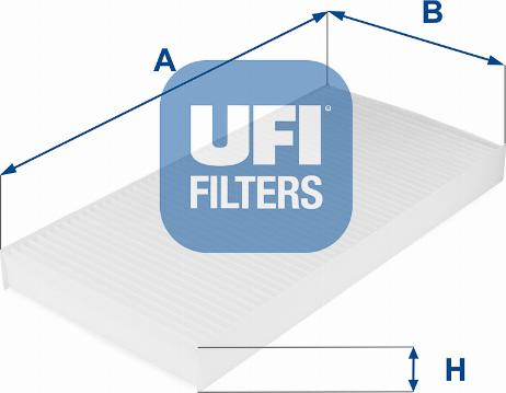 UFI 53.045.00 - Filtre, air de l'habitacle cwaw.fr