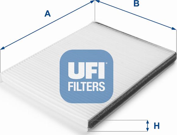 UFI 53.041.00 - Filtre, air de l'habitacle cwaw.fr