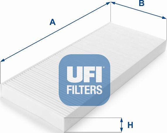 UFI 53.069.00 - Filtre, air de l'habitacle cwaw.fr