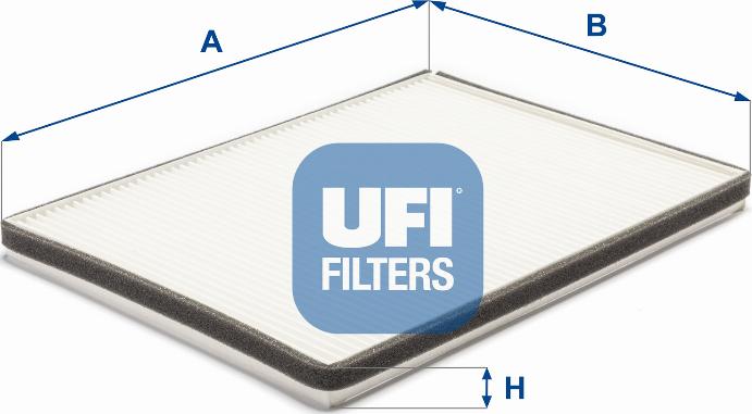 UFI 53.062.00 - Filtre, air de l'habitacle cwaw.fr