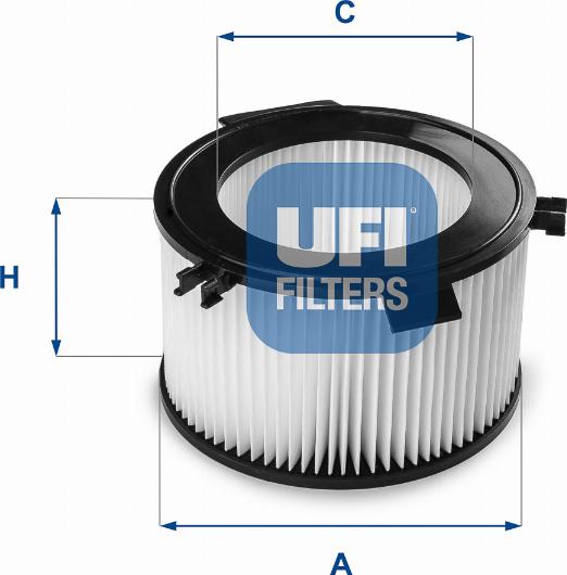 UFI 53.067.00 - Filtre, air de l'habitacle cwaw.fr