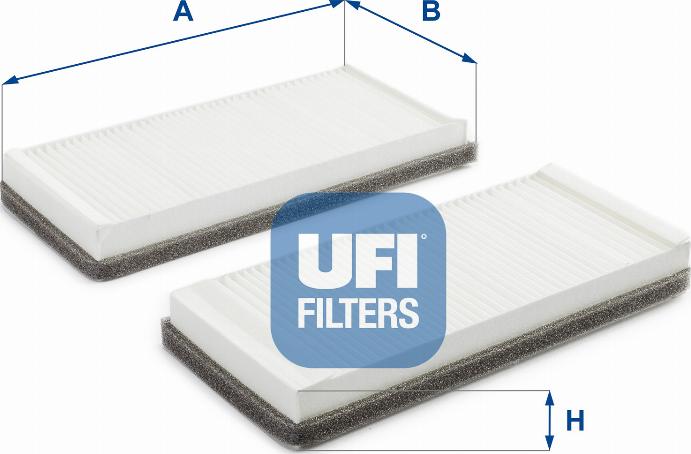 UFI 53.005.00 - Filtre, air de l'habitacle cwaw.fr