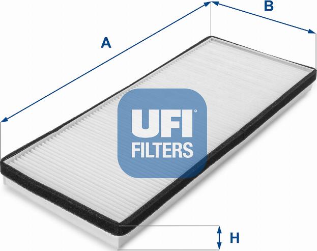 UFI 53.013.00 - Filtre, air de l'habitacle cwaw.fr